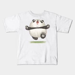 Happy panda Kids T-Shirt